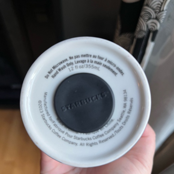 Starbucks 2013 Alice & Olivia By Stacey Bendet Ceramic Tumbler - Picture 6 of 6